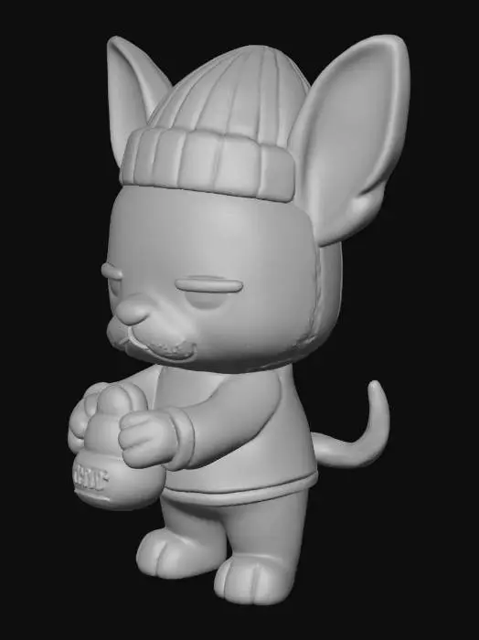 3D model for Chill Chihuahua