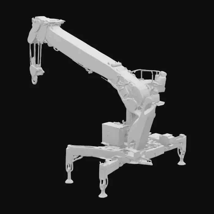 3D model for Fassi Mini Crane XR710