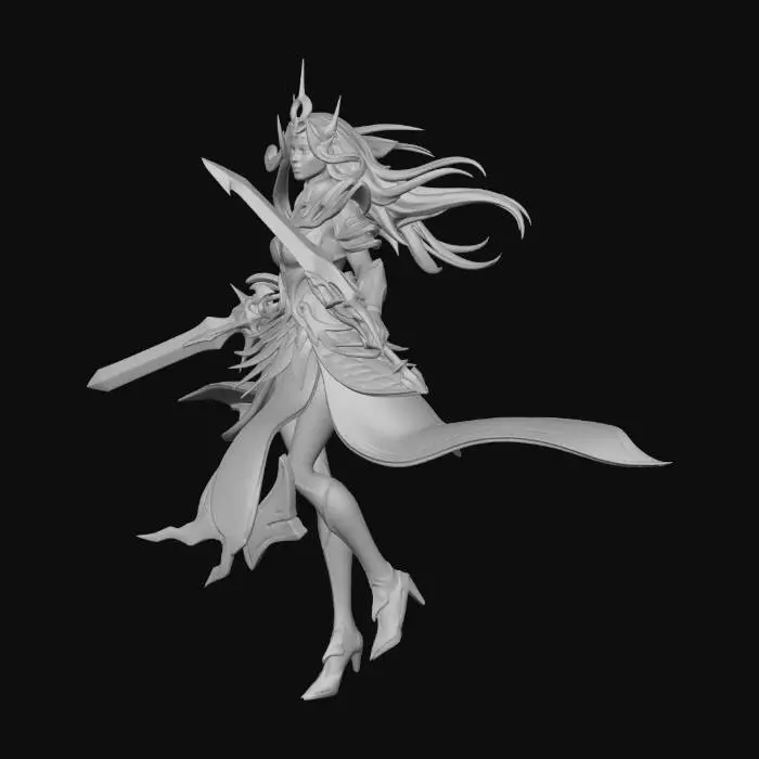 3D model for 花木兰·九霄神辉