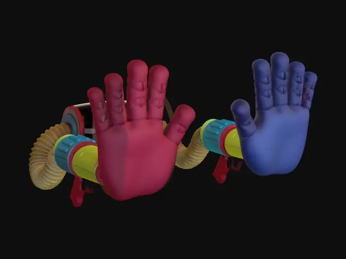 3D model for Industrial Boxing Gloves (GrabPack)