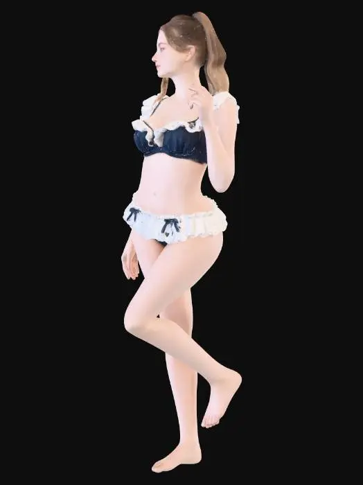 3D model for Elegance in Navy