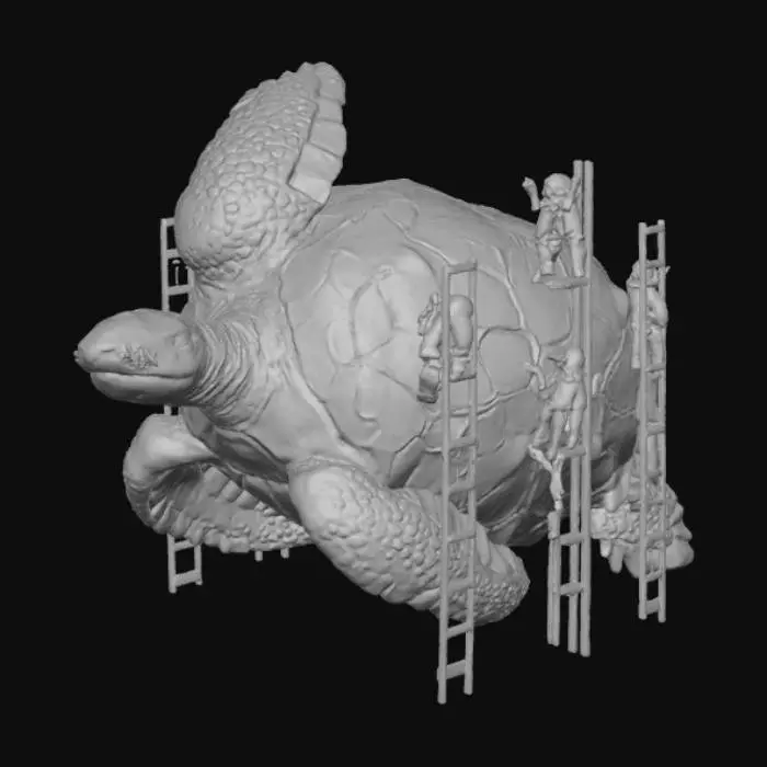 3D model for Rainbow Canvas