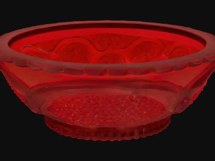 3D model for Ruby Elegance Bowl