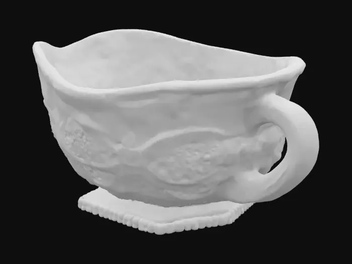 3D model for Ruby Glass Gravy Boat
