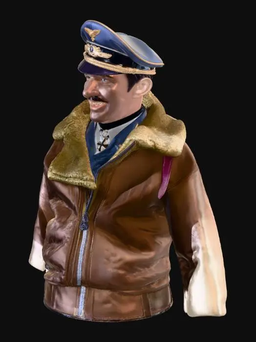 3D model for Luftwaffe Pilot Portrait