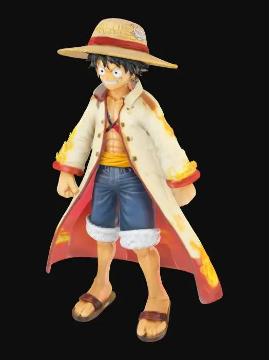3D model for luffy gear 5