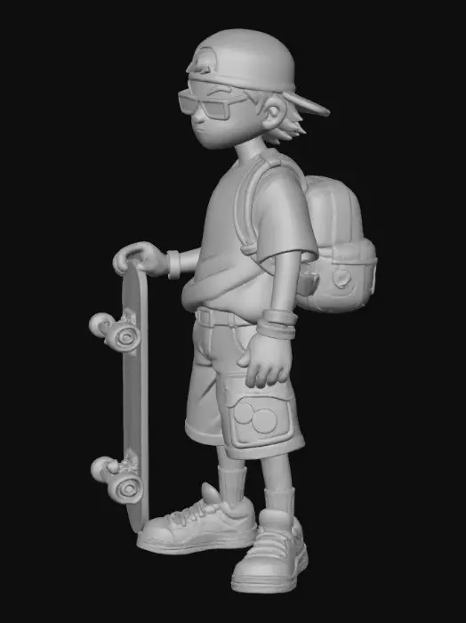 3D model for Skater Vibes