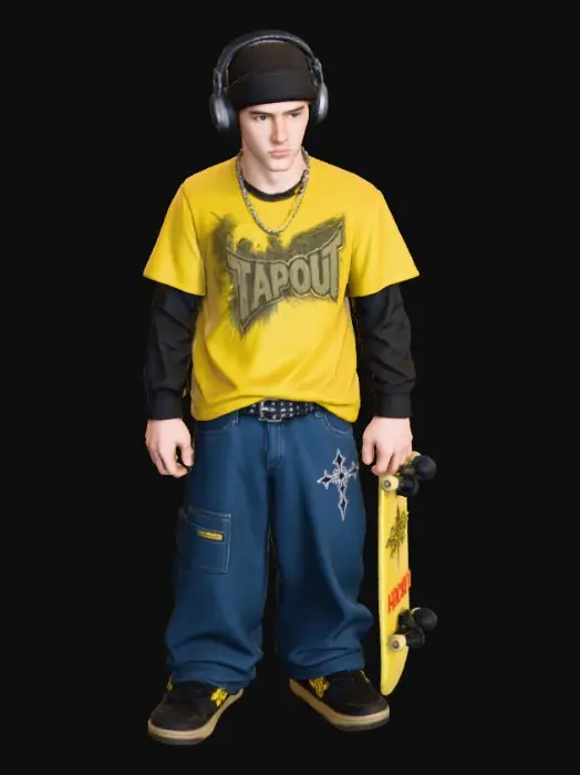 3D model for Skater Vibes