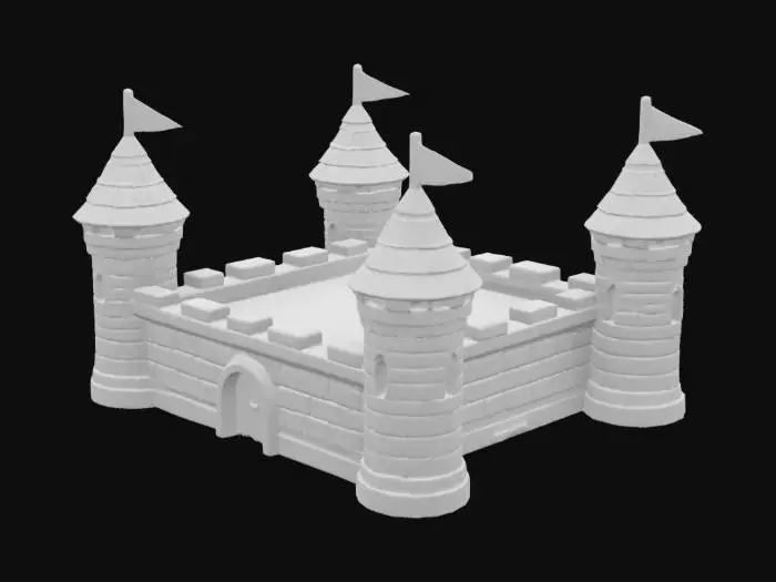 3D model for Fortress Model
