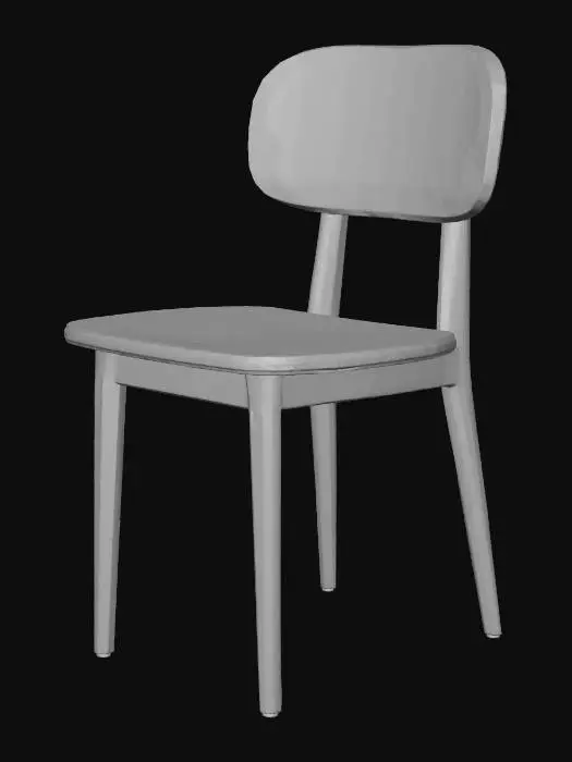 3D model for school chair