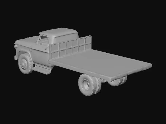 3D model for Rustic Blues Truck