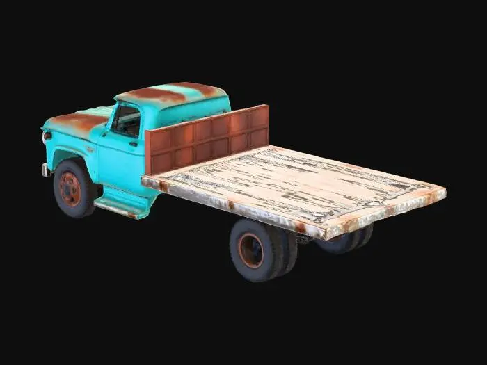 3D model for Rustic Blues Truck
