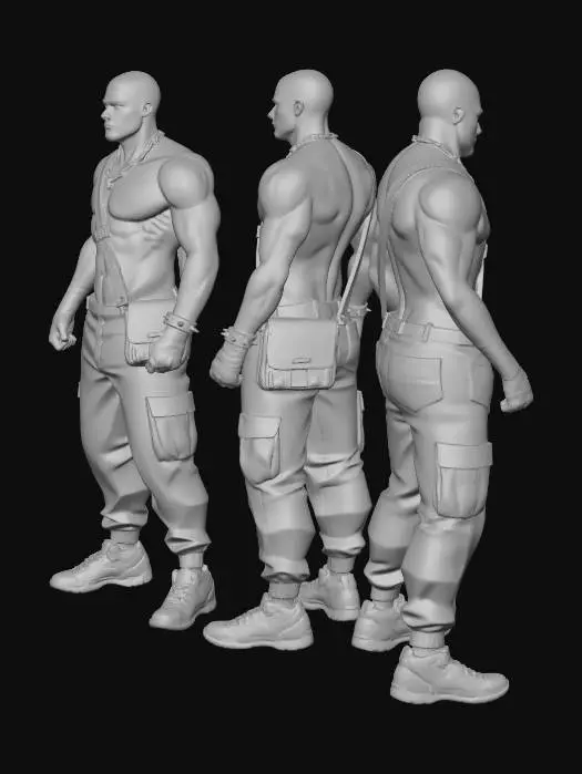 3D model for Warrior Design Study