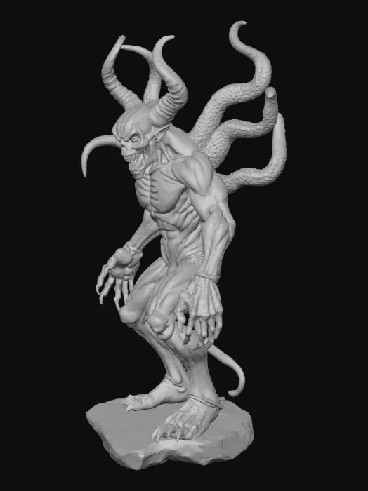 3D model for moloch