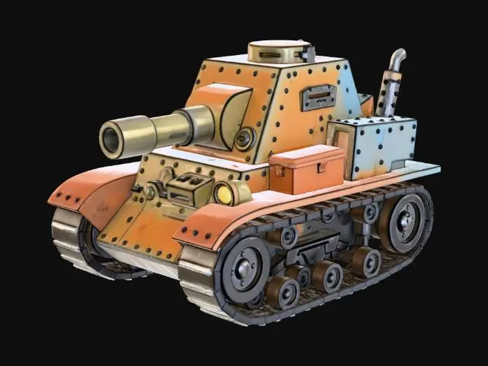 3D model for Rust bucket Mk1