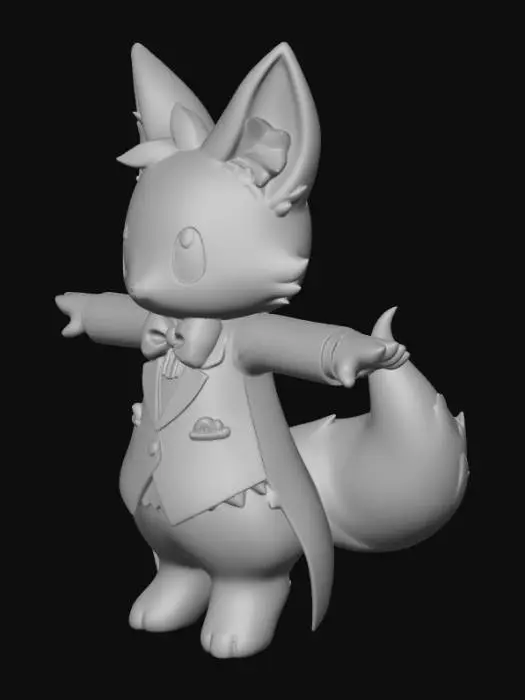 3D model for Starry Serenade Cat
