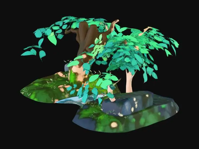 3D model for Enchanted Grove