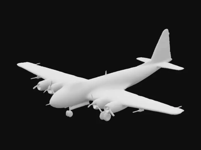 3D model for Generate a 3D model of a large atomic bomber aircraft from a fictional World War II setting. The plane should feature a prominent bomb bay for carrying nuclear payloads and have a distinctive, imposing design. It should be optimized for game use with PBR textures.
Flawless Design.