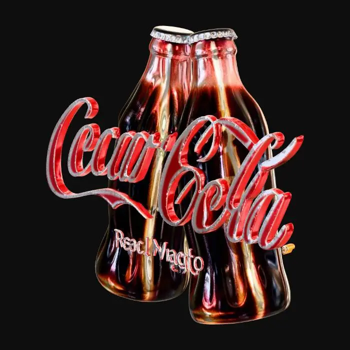 3D model for neonsign