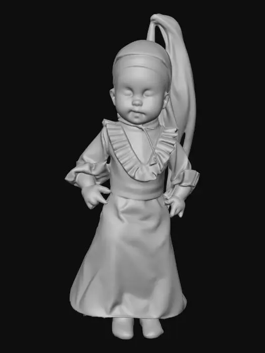 3D model for Die offizielle SKYND puppe