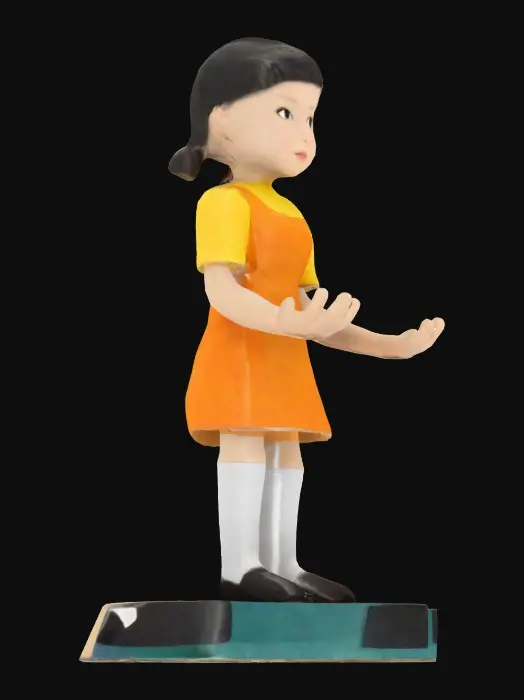 3D model for Squid Game Doll Figure