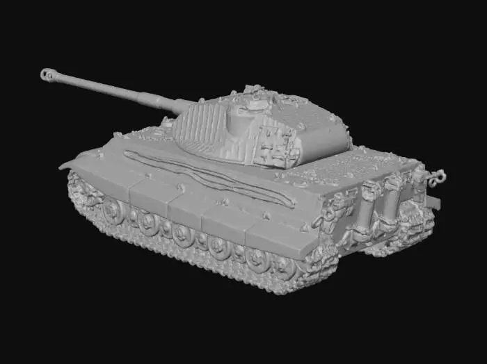 3D model for Panzer Model Render