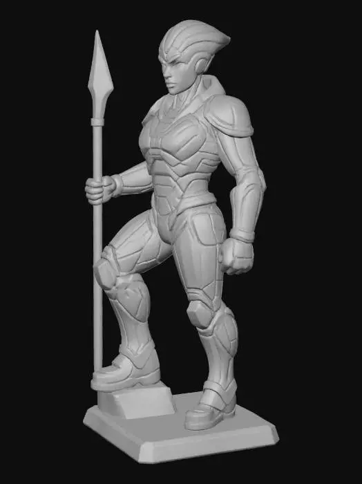 3D model for Z-alien-warior2.png