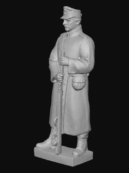 3D model for Soldier's Vigil