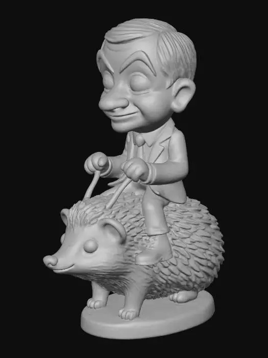 3D model for Hedgehog Rider