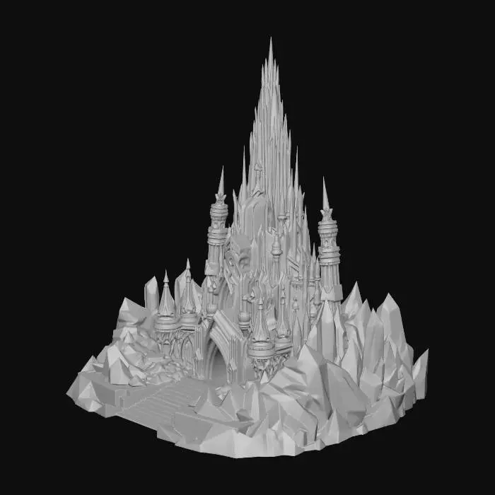 3D model for Crystal Citadel