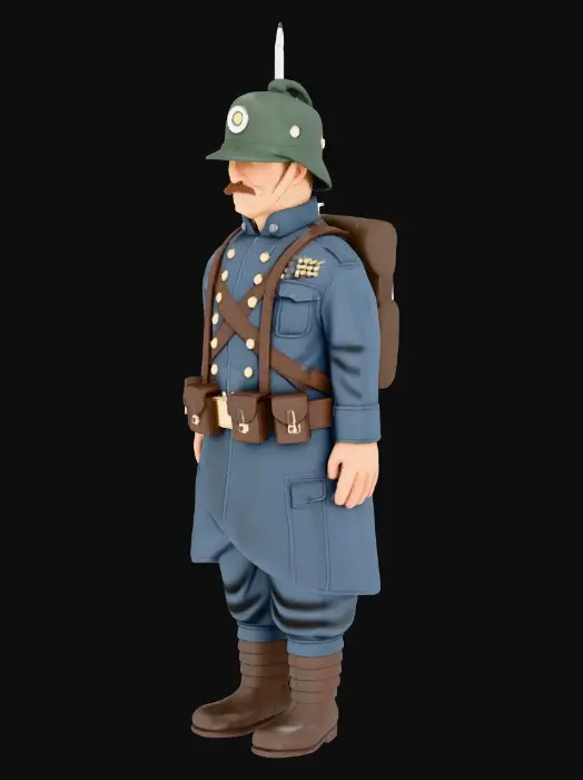 3D model for The Guard