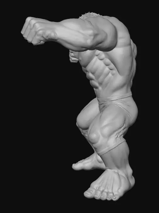 3D model for hulk