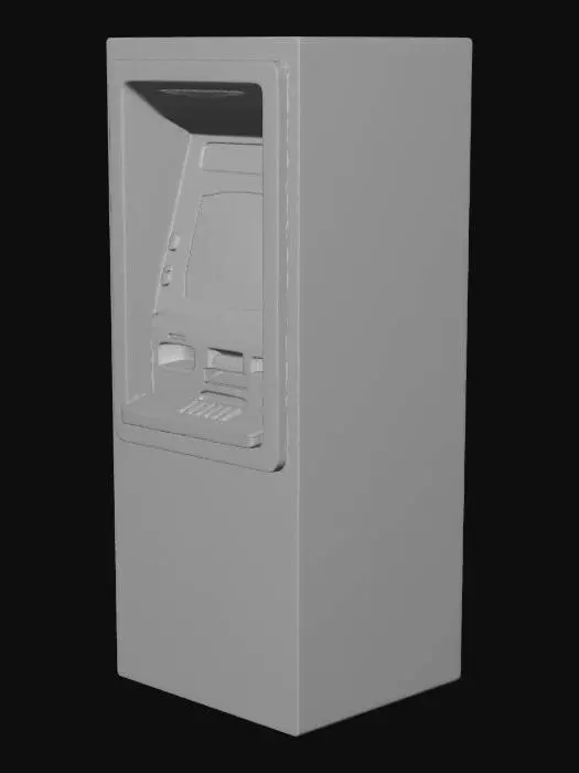 3D model for atm machine