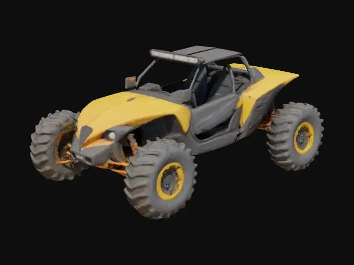 3D model for Convert this model into a Off Road Dune Buggy Version