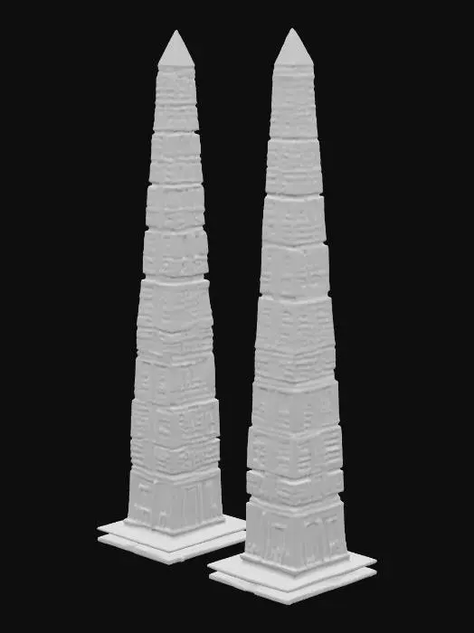 3D model for melting obelisks
As tall as another realm