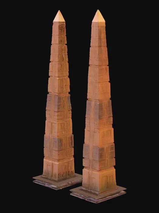 3D model for melting obelisks
As tall as another realm