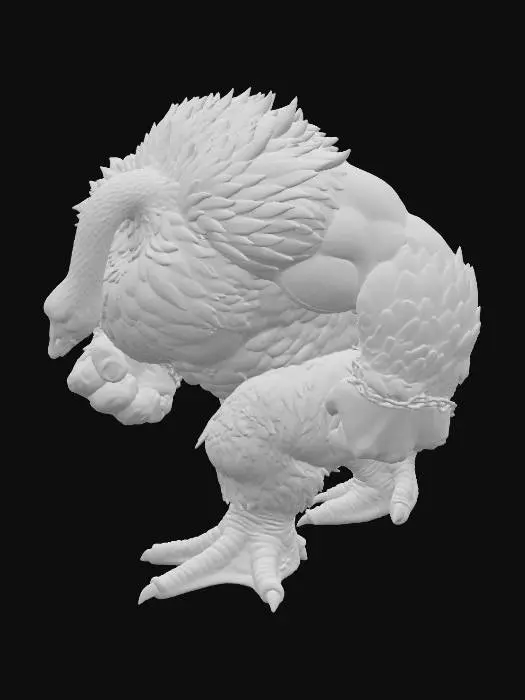 3D model for Goosezilla