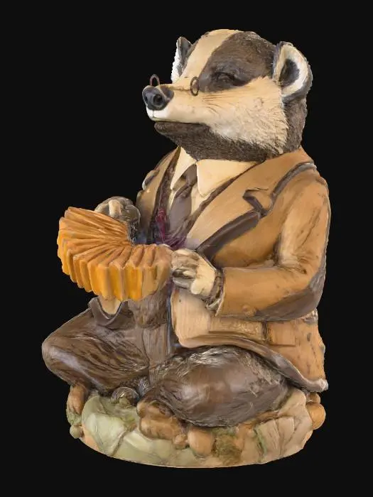 3D model for Accordion Badger Bust