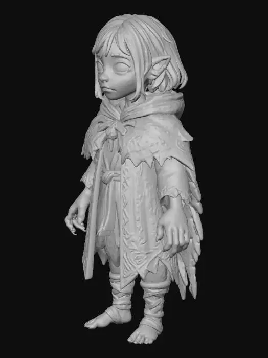 3D model for Mystic Forest Dweller