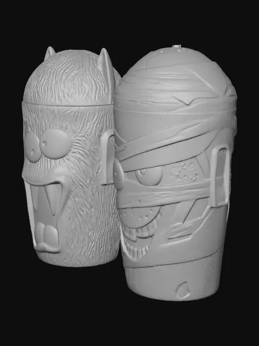 3D model for Monstrous Tumblers