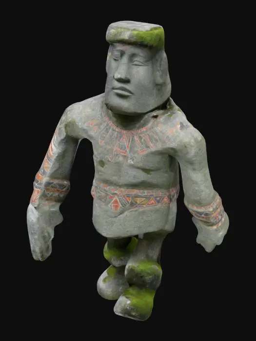 3D model for 673b8595c6d4_Moai_character_with