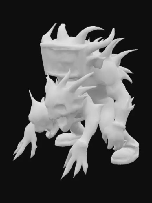 3D model for Demonic Broadcast