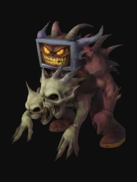 3D model for Demonic Broadcast