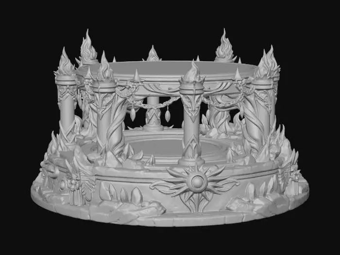 3D model for Holy Platform