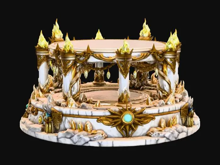 3D model for Holy Platform