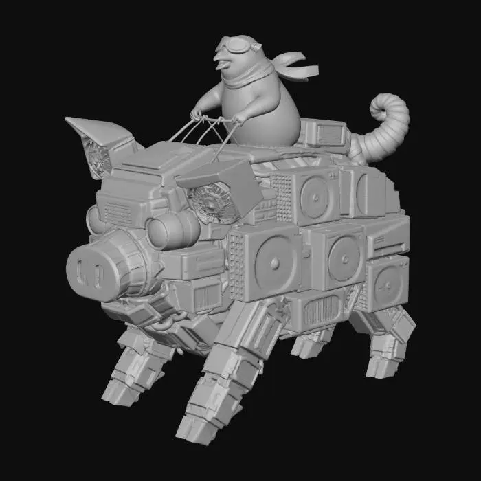 3D model for Turbo Penguin Patrol