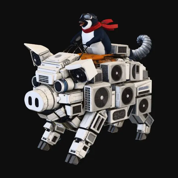 3D model for Turbo Penguin Patrol