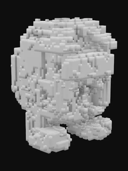 3D model for a cute among us crewmate