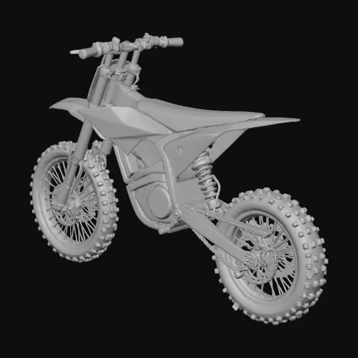 3D model for Electric Dirt Bike