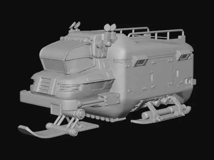 3D model for Smuggler's Ride